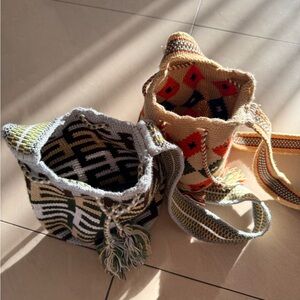 Handcrafted Patterned Women Bags - Multicolor - from Colombia